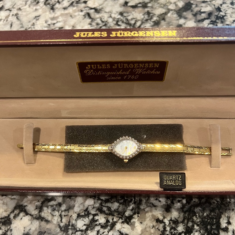 Jules Jurgensen Gold/Diamond Women’s Watch